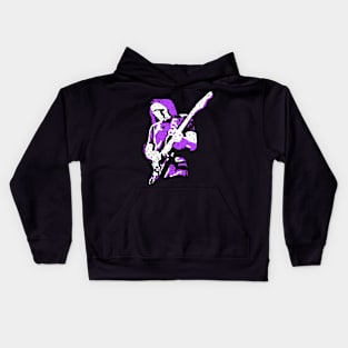 Rock Guitar Player Kids Hoodie